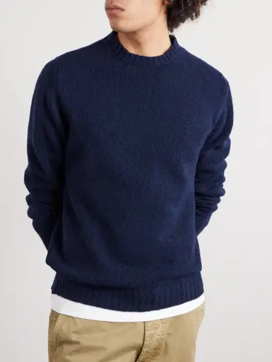 William Lockie Virgin Wool Sweater - Men | Thumbnail 3 William Lockie Virgin Wool Sweater - Men | Thumbnail 3