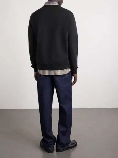 Burberry Logo-Print Cotton-Jersey Sweatshirt - Men | Thumbnail 4 Burberry Logo-Print Cotton-Jersey Sweatshirt - Men | Thumbnail 4