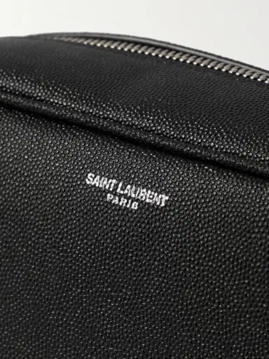 Saint Laurent Full-Grain Leather Pouch - Men | Thumbnail 4 Saint Laurent Full-Grain Leather Pouch - Men | Thumbnail 4