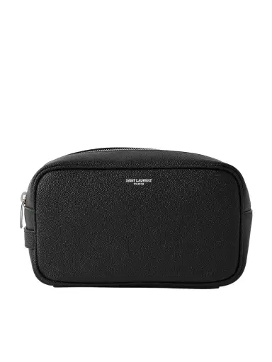 Saint Laurent Full-Grain Leather Pouch - Men | Thumbnail 1 Saint Laurent Full-Grain Leather Pouch - Men | Thumbnail 1