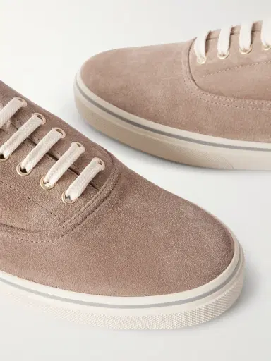 Brunello Cucinelli Suede Sneakers - Men | Thumbnail 4 Brunello Cucinelli Suede Sneakers - Men | Thumbnail 4