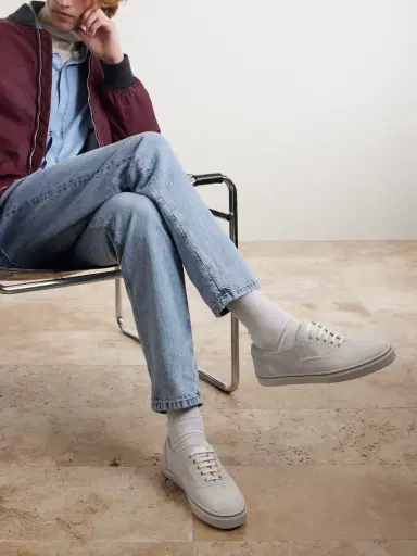 Brunello Cucinelli Suede Sneakers - Men | Thumbnail 2 Brunello Cucinelli Suede Sneakers - Men | Thumbnail 2