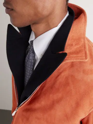 Brunello Cucinelli Suede Blouson Jacket - Men | Thumbnail 5 Brunello Cucinelli Suede Blouson Jacket - Men | Thumbnail 5