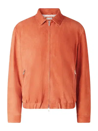 Brunello Cucinelli Suede Blouson Jacket - Men | Thumbnail 1 Brunello Cucinelli Suede Blouson Jacket - Men | Thumbnail 1