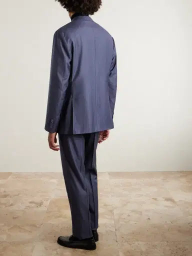 Canali Stretch-Wool and Cashmere-Blend Suit Jacket - Men | Thumbnail 4 Canali Stretch-Wool and Cashmere-Blend Suit Jacket - Men | Thumbnail 4