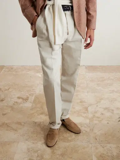 Brunello Cucinelli Suede Loafers - Men | Thumbnail 2 Brunello Cucinelli Suede Loafers - Men | Thumbnail 2