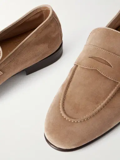Brunello Cucinelli Suede Loafers - Men | Thumbnail 5 Brunello Cucinelli Suede Loafers - Men | Thumbnail 5