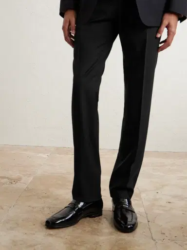 Tom Ford Straight-Leg Wool Suit Trousers - Men | Thumbnail 5 Tom Ford Straight-Leg Wool Suit Trousers - Men | Thumbnail 5