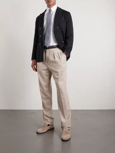 Brunello Cucinelli Button-Down Collar Cotton Shirt - Men | Thumbnail 2 Brunello Cucinelli Button-Down Collar Cotton Shirt - Men | Thumbnail 2
