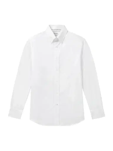 Brunello Cucinelli Button-Down Collar Cotton Shirt - Men | Thumbnail 1 Brunello Cucinelli Button-Down Collar Cotton Shirt - Men | Thumbnail 1