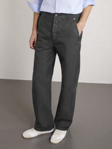 Loewe Straight-Leg Cotton Trousers - Men | Thumbnail 3 Loewe Straight-Leg Cotton Trousers - Men | Thumbnail 3