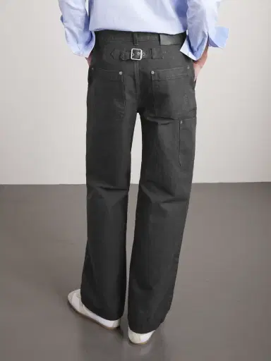 Loewe Straight-Leg Cotton Trousers - Men | Thumbnail 4 Loewe Straight-Leg Cotton Trousers - Men | Thumbnail 4