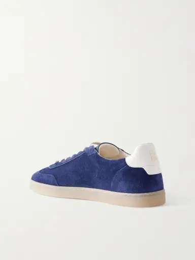Brunello Cucinelli Coda di Rondine Suede Sneakers - Men | Thumbnail 3 Brunello Cucinelli Coda di Rondine Suede Sneakers - Men | Thumbnail 3