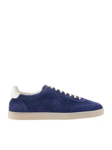 Brunello Cucinelli Coda di Rondine Suede Sneakers - Men | Thumbnail 1 Brunello Cucinelli Coda di Rondine Suede Sneakers - Men | Thumbnail 1