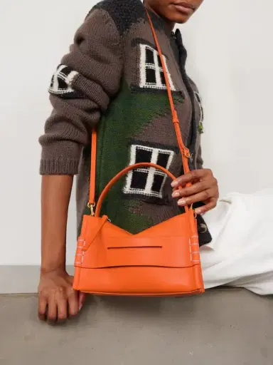 JW Anderson Loafer Small Leather Shoulder Bag | Thumbnail 6 JW Anderson Loafer Small Leather Shoulder Bag | Thumbnail 6