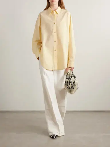 Khaite Goya Cotton-poplin Shirt | Thumbnail 2 Khaite Goya Cotton-poplin Shirt | Thumbnail 2