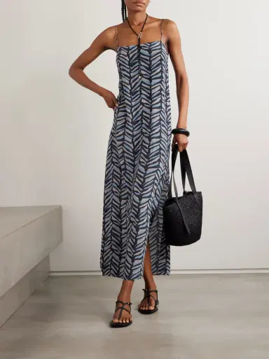 Matteau Printed Silk-voile Maxi Dress | Thumbnail 2 Matteau Printed Silk-voile Maxi Dress | Thumbnail 2