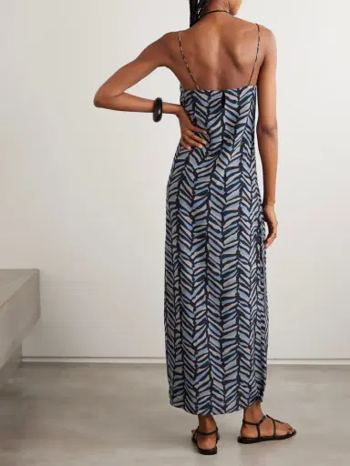 Matteau Printed Silk-voile Maxi Dress | Thumbnail 3 Matteau Printed Silk-voile Maxi Dress | Thumbnail 3