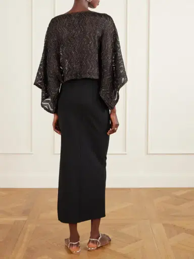Missoni Mare Cropped Sequin-embellished Crochet-knit Top | Thumbnail 4 Missoni Mare Cropped Sequin-embellished Crochet-knit Top | Thumbnail 4
