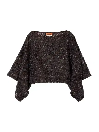 Missoni Mare Cropped Sequin-embellished Crochet-knit Top | Thumbnail 1 Missoni Mare Cropped Sequin-embellished Crochet-knit Top | Thumbnail 1