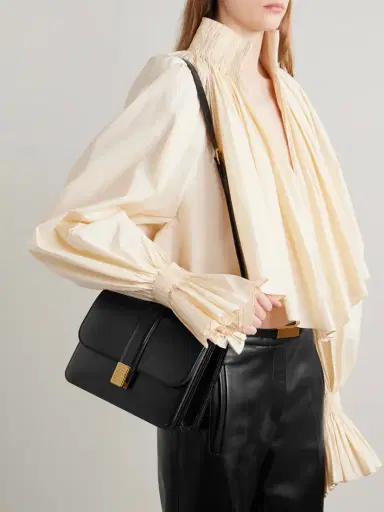Khaite Blake Leather Shoulder Bag | Thumbnail 2 Khaite Blake Leather Shoulder Bag | Thumbnail 2