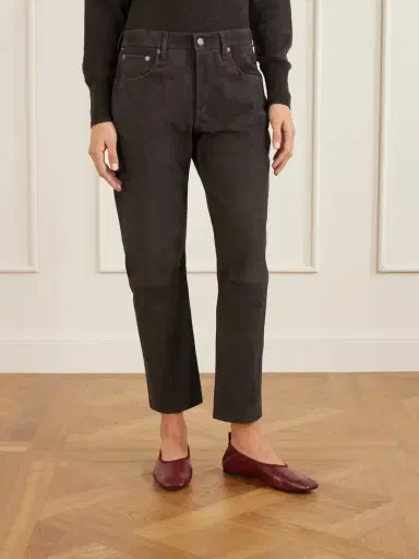 Citizens of Humanity Winslow Suede Straight-leg Pants | Thumbnail 3 Citizens of Humanity Winslow Suede Straight-leg Pants | Thumbnail 3