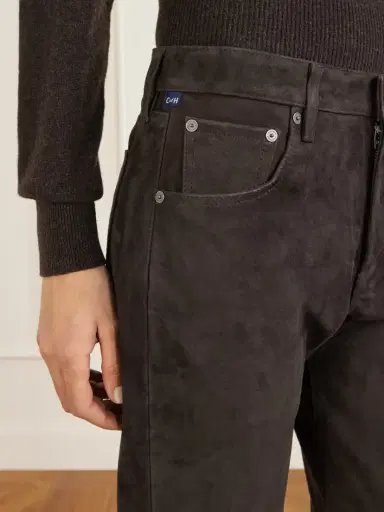 Citizens of Humanity Winslow Suede Straight-leg Pants | Thumbnail 5 Citizens of Humanity Winslow Suede Straight-leg Pants | Thumbnail 5