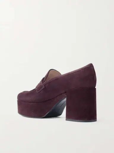 Gianvito Rossi Jenna 75 Suede Platform Pumps | Thumbnail 3 Gianvito Rossi Jenna 75 Suede Platform Pumps | Thumbnail 3