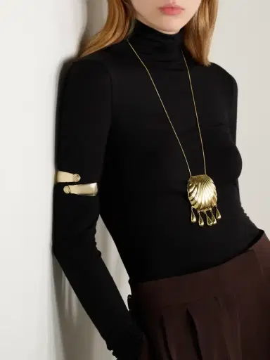 Juju Vera Olympia Gold-tone Arm Cuff | Thumbnail 2 Juju Vera Olympia Gold-tone Arm Cuff | Thumbnail 2