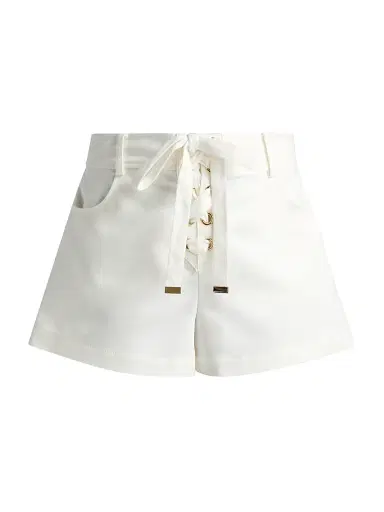 Ramy Brook Women's Alba Cotton-Blend High-Waist Shorts - | Thumbnail 1 Ramy Brook Women's Alba Cotton-Blend High-Waist Shorts - | Thumbnail 1