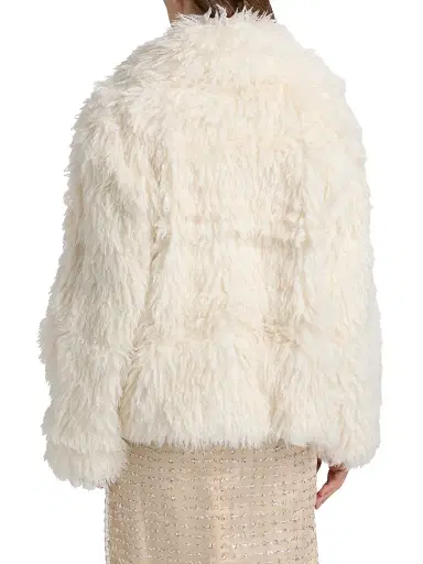 Staud Women's Soprano Faux Shearling Jacket - | Thumbnail 5 Staud Women's Soprano Faux Shearling Jacket - | Thumbnail 5