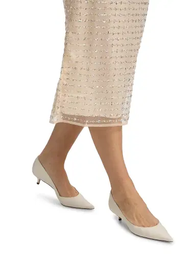 Staud Women's Casey Embellished Midi-Skirt - Stardust | Thumbnail 6 Staud Women's Casey Embellished Midi-Skirt - Stardust | Thumbnail 6