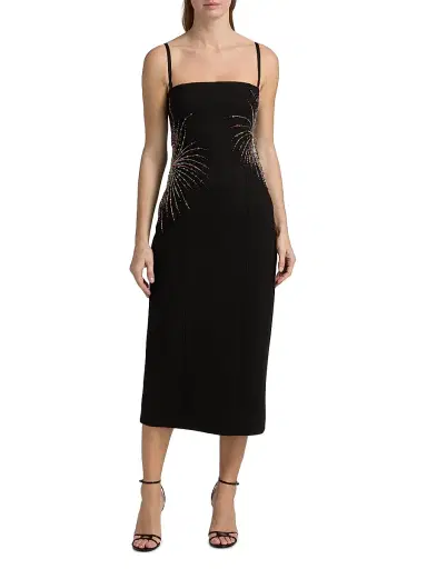 Staud Women's Britney Beaded Cocktail Dress - Firework | Thumbnail 3 Staud Women's Britney Beaded Cocktail Dress - Firework | Thumbnail 3