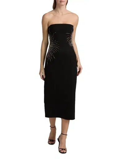Staud Women's Britney Beaded Cocktail Dress - Firework | Thumbnail 6 Staud Women's Britney Beaded Cocktail Dress - Firework | Thumbnail 6