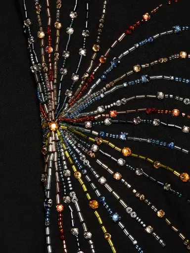 Staud Women's Britney Beaded Cocktail Dress - Firework | Thumbnail 8 Staud Women's Britney Beaded Cocktail Dress - Firework | Thumbnail 8