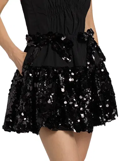 Aknvas Women's Kamilla Sequined Strapless Minidress | Thumbnail 6 Aknvas Women's Kamilla Sequined Strapless Minidress | Thumbnail 6
