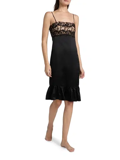 Kiki de Montparnasse Women's Eclore Embroidered Midi-Dress | Thumbnail 2 Kiki de Montparnasse Women's Eclore Embroidered Midi-Dress | Thumbnail 2