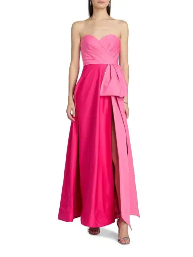 As It May Women's Sweetheart Two-Tone Strapless Gown - Poppy Pink Flamingo | Thumbnail 3 As It May Women's Sweetheart Two-Tone Strapless Gown - Poppy Pink Flamingo | Thumbnail 3