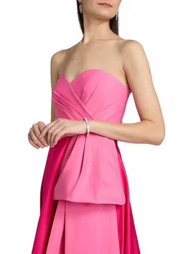 As It May Women's Sweetheart Two-Tone Strapless Gown - Poppy Pink Flamingo | Thumbnail 6 As It May Women's Sweetheart Two-Tone Strapless Gown - Poppy Pink Flamingo | Thumbnail 6