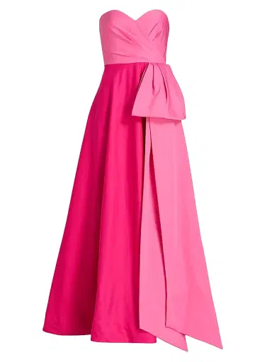 As It May Women's Sweetheart Two-Tone Strapless Gown - Poppy Pink Flamingo | Thumbnail 1 As It May Women's Sweetheart Two-Tone Strapless Gown - Poppy Pink Flamingo | Thumbnail 1
