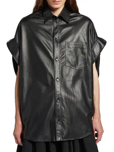 Balenciaga Women's Tucked Sleeves Shirt | Thumbnail 3 Balenciaga Women's Tucked Sleeves Shirt | Thumbnail 3