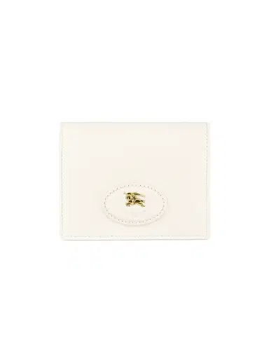 Burberry Women's Bloomsbury Leather Card Case - Soap Light Beige | Thumbnail 1 Burberry Women's Bloomsbury Leather Card Case - Soap Light Beige | Thumbnail 1