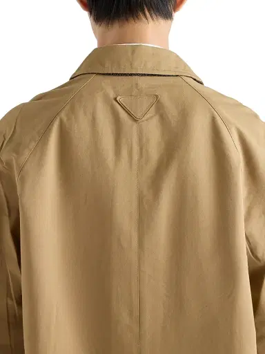 Prada Men's Cotton Coat - Brown - Size 46 | Thumbnail 5 Prada Men's Cotton Coat - Brown - Size 46 | Thumbnail 5