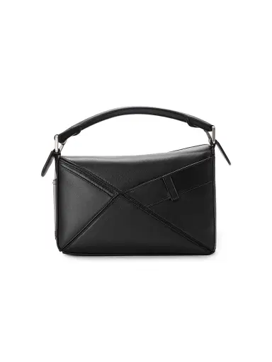 Loewe Women's Small Panta Puzzle Leather Top Handle Bag | Thumbnail 4 Loewe Women's Small Panta Puzzle Leather Top Handle Bag | Thumbnail 4