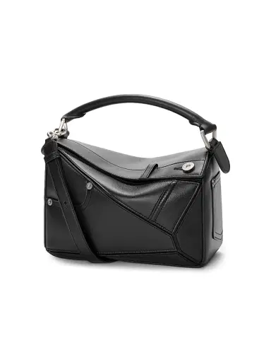 Loewe Women's Small Panta Puzzle Leather Top Handle Bag | Thumbnail 1 Loewe Women's Small Panta Puzzle Leather Top Handle Bag | Thumbnail 1