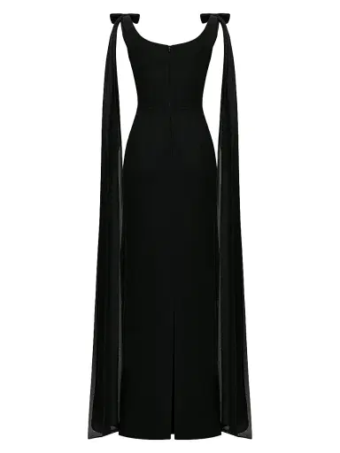The New Arrivals Ilkyaz Ozel Women's Morticia Cowlneck Gown - Chez Castel - Size 10 | Thumbnail 2 The New Arrivals Ilkyaz Ozel Women's Morticia Cowlneck Gown - Chez Castel - Size 10 | Thumbnail 2