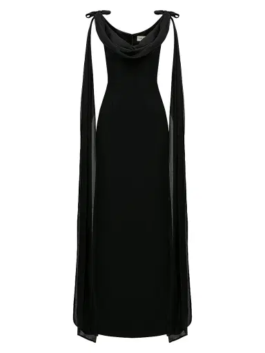 The New Arrivals Ilkyaz Ozel Women's Morticia Cowlneck Gown - Chez Castel - Size 10 | Thumbnail 1 The New Arrivals Ilkyaz Ozel Women's Morticia Cowlneck Gown - Chez Castel - Size 10 | Thumbnail 1