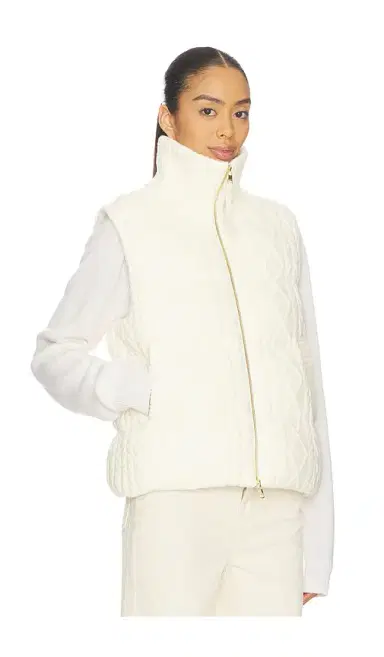 Varley Irina Cable Knit Gilet | Thumbnail 2 Varley Irina Cable Knit Gilet | Thumbnail 2