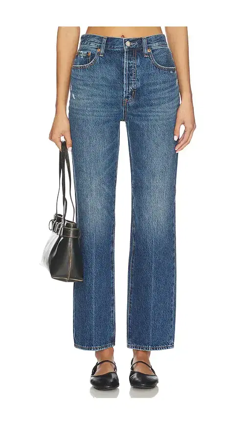 Cassie Super High Rise Straight Jeans Cassie Super High Rise Straight Jeans