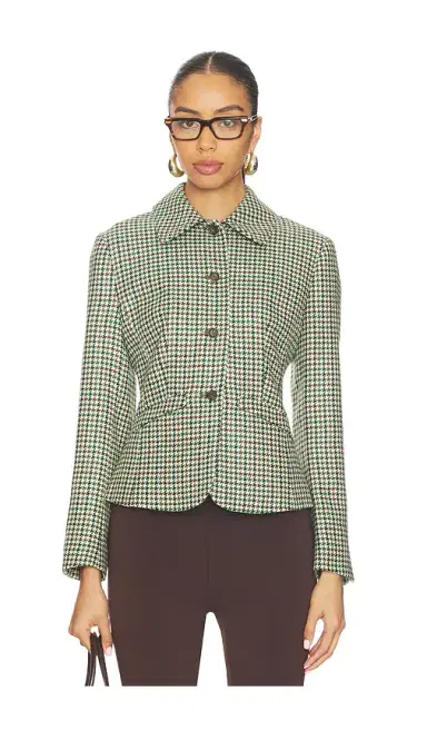 La Ligne Houndstooth Jacket | Thumbnail 1 La Ligne Houndstooth Jacket | Thumbnail 1